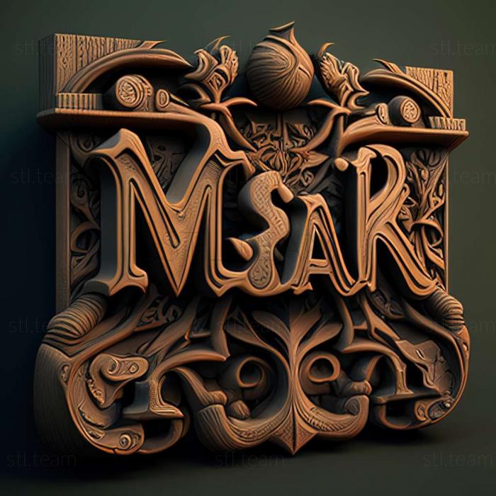 3D model MStar game (STL)